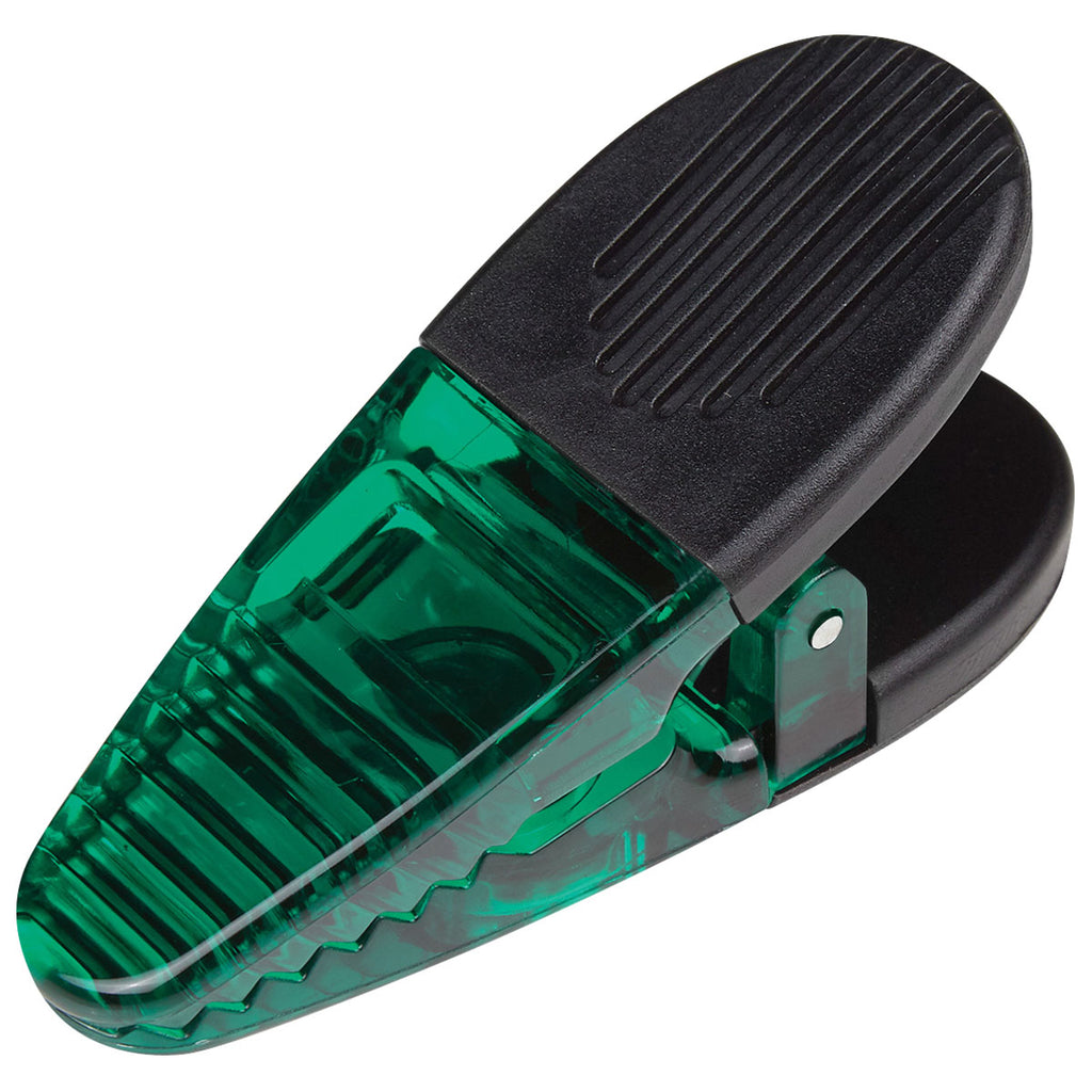 Hit Translucent Green/Black Alligator Clip