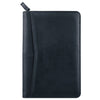 Leed's Navy Pedova Jr. Zippered Padfolio with FSC Mix Paper