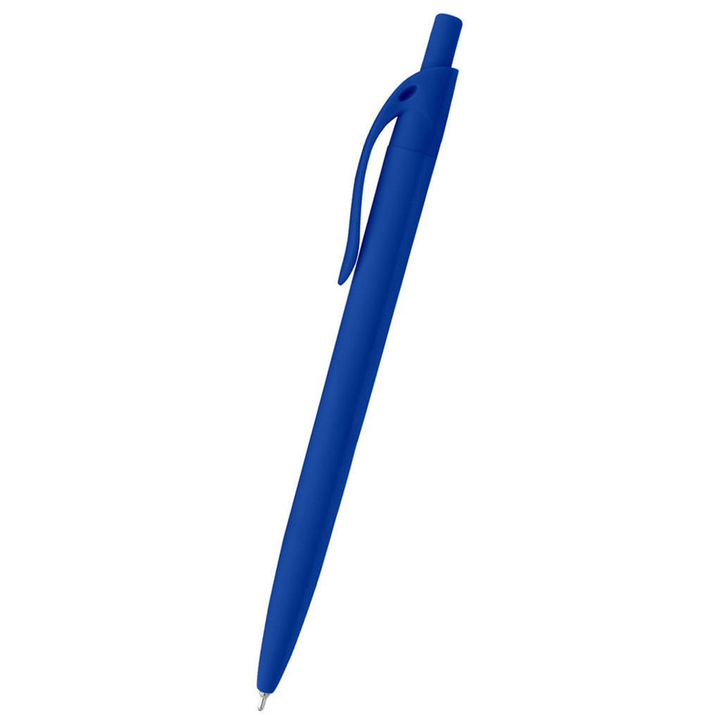 Sleek Write Blue Rubberized Pen