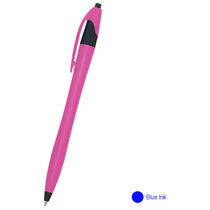 Hit Fuchsia with Blue Ink Dart Pen