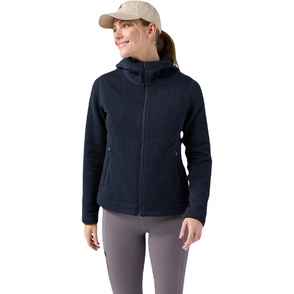 Stio Women's Mountain Shadow Heather Sweetwater Fleece Hoodie