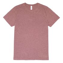 Threadfast Apparel Unisex Maroon Heather Ultimate CVC T-Shirt