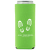 Best Promotions USA Lime 12oz. Slim Neoprene Seltzer Coolie