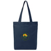 Gemline Indigo Denim AWARE Recycled Cotton Gusset Bottom Tote