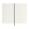 Moleskine Black Soft Cover Large 12-Month Weekly 2025 Planner