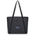 Gemline Black Repeat Lite Recycled Poly Tote