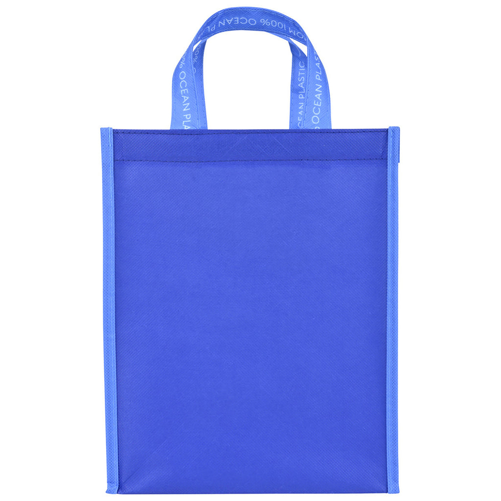 Out of the Ocean Navy Reusable Lunch Shopper with Click N' Stay