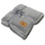 Gemline Circular Grey Mink Ever Soft Throw Blanket