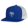 Merrimack Hat Co. Royal/White Axel Trucker