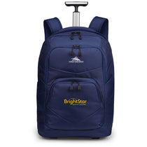 High Sierra True Navy Freewheel Pro Wheeled Backpack