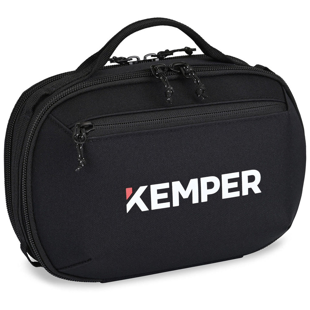 Gemline Black Newton Structured Tech Organizer