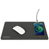 Gemline Charcoal Heather Eden Wireless Charging Mouse Pad