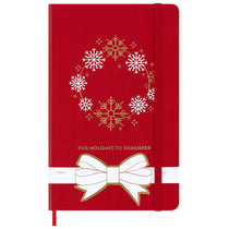 Moleskine Scarlet Red Hard Cover Holiday Notebook Gift Set