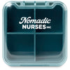 Gemline Teal Easy Go Supplement Pill Organizer