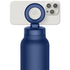 RINGO Blue Pro Water Bottle with Magnetic Booster Ring - 24 Oz.