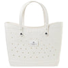 Crocs White Classic Large Tote