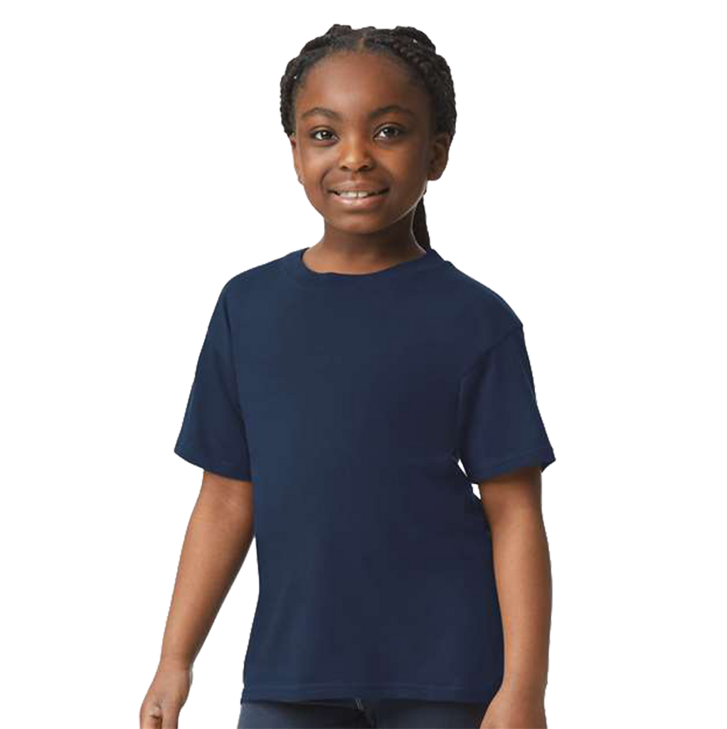 Gildan Youth Navy Softstyle T-Shirt