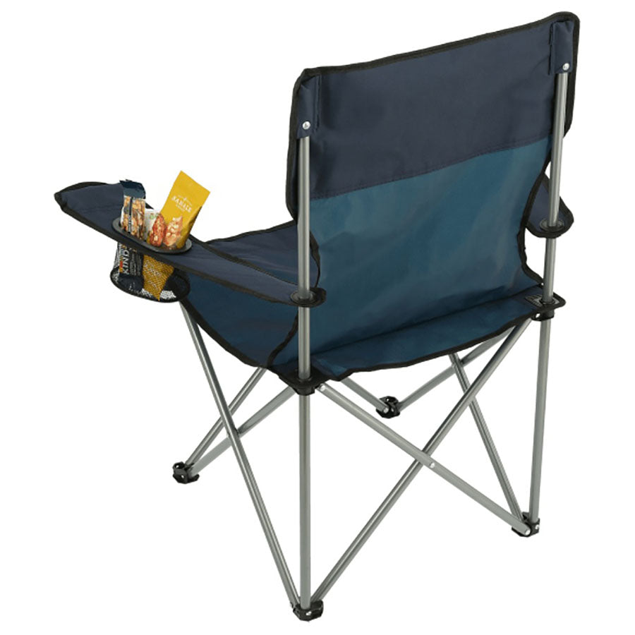Leed's Navy Game Day Event Chair (300lb Capacity)