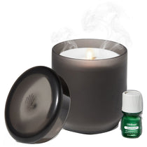 Lifelines Frosted Glass Charcoal Flameless Candle Diffuser