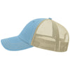Richardson Columbia Blue/Khaki Garment Washed Trucker