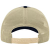 Richardson Navy/Khaki Garment Washed Trucker