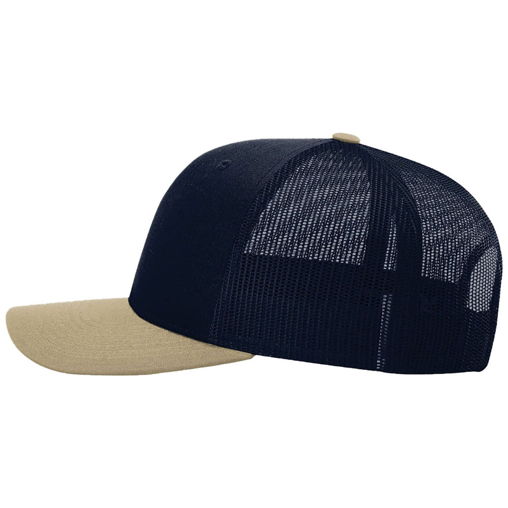 Richardson Navy/Navy/Khaki Trucker Cap