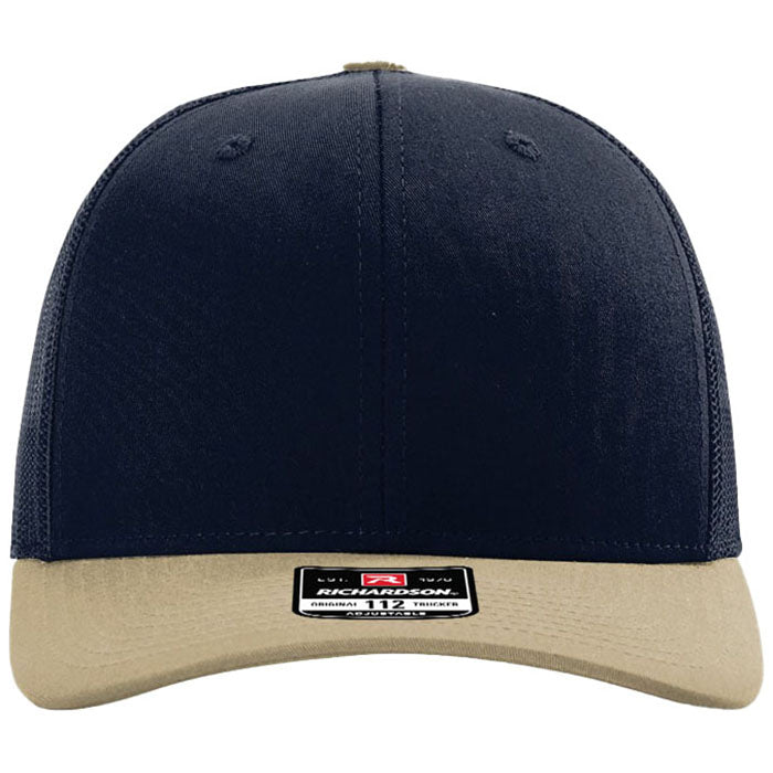Richardson Navy/Navy/Khaki Trucker Cap