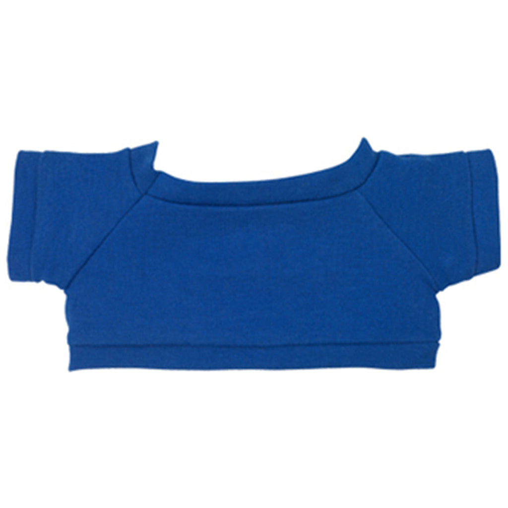 Hit 8 1/2" Big Paw Brown Bear with Royal Blue T-Shirt