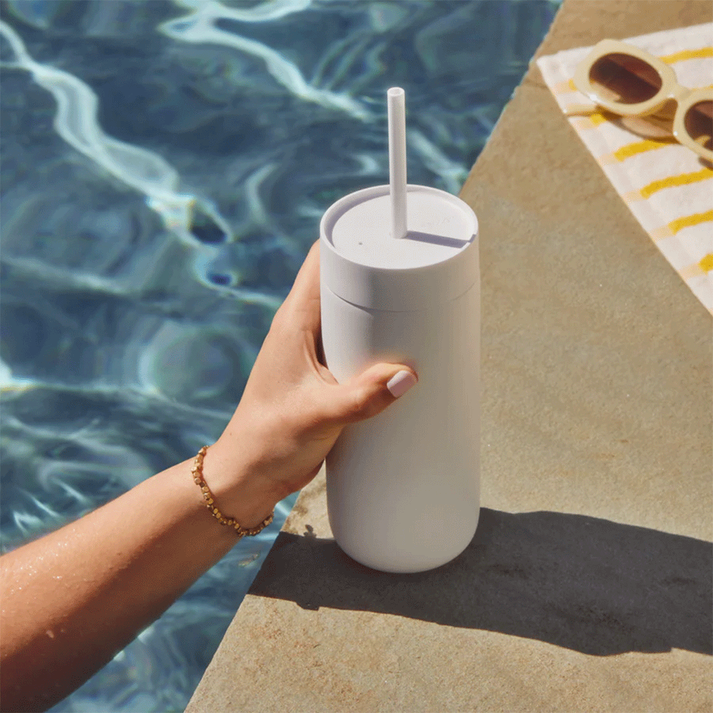 Fellow Matte White 16 oz Carter Cold Tumbler