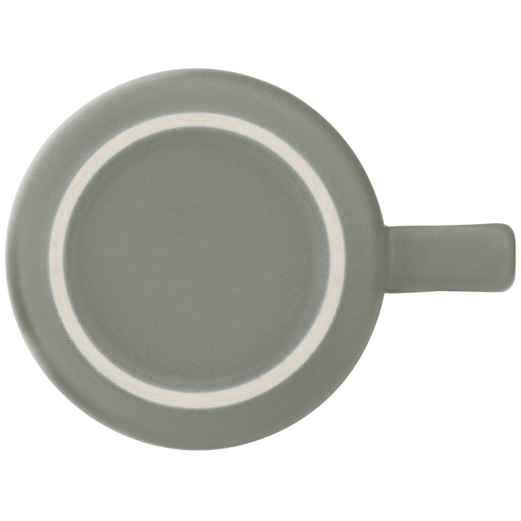 ETS Express Matte Light Grey Helio 12oz Ceramic Mug