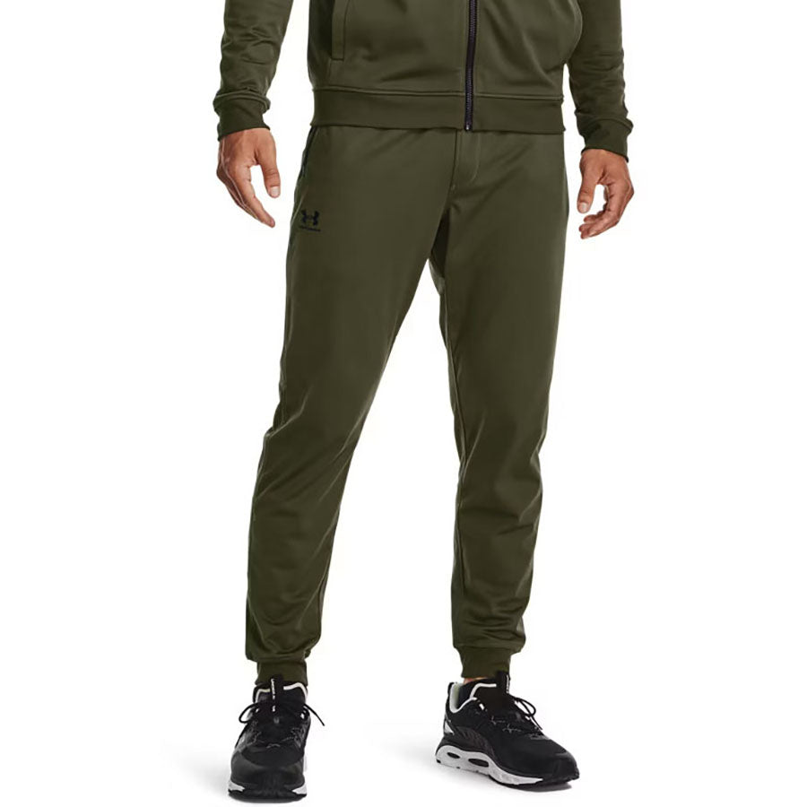 Under Armour Men's Marine OD Green/Black Sportstyle Tricot Jogger
