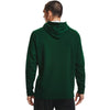 Under Armour Men's Forest Green/White Hustle Fleece Hoody