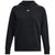 Under Armour Women's Black/White Rival Fleece Hoodie