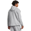 Under Armour Men's Mod Grey/Black Unstoppable Fleece Full-Zip