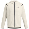 Under Armour Men's Summit White/Black Unstoppable Fleece Full-Zip