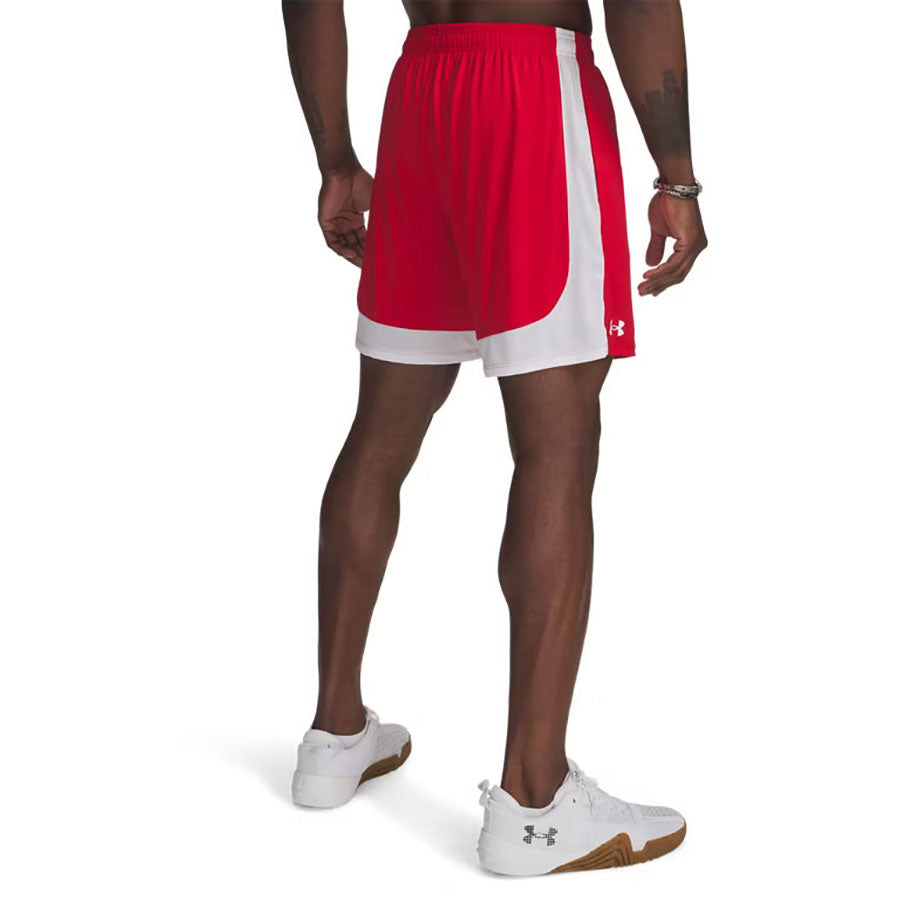 Under Armour Men's Red/White/White Tech Vent 7" Shorts
