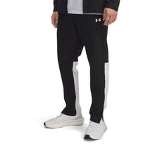 Under Armour Men's Black/White/White Rival Stretch Woven Pants
