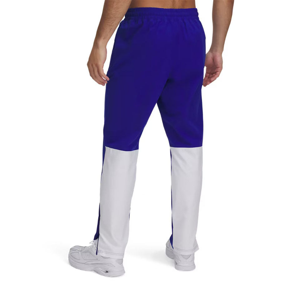 Under Armour Men's Royal/White/White Rival Stretch Woven Pants