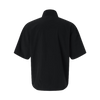 Adidas Men's Black/White Short Sleeve Quarter-Zip Pullover - AT505
