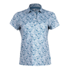 Swannies Women's Blue Shadow Melissa Piqué Polo