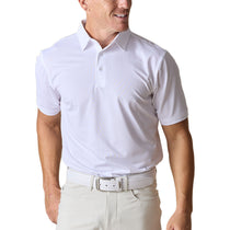 Straight Down Men's White Sullivan Polo