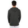 Charles River Unisex Dark Grey Heather Cayak Lightweight Stretch Hoodie