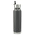 Leed's Grey Thor Copper Vacuum Insulated Bottle 25oz Straw Lid