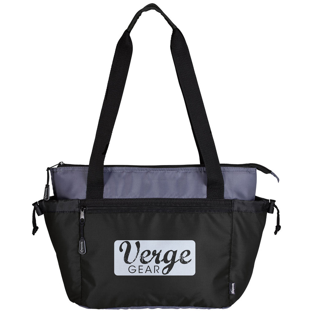 48-Hour Koozie Black Kamp Kooler Tote