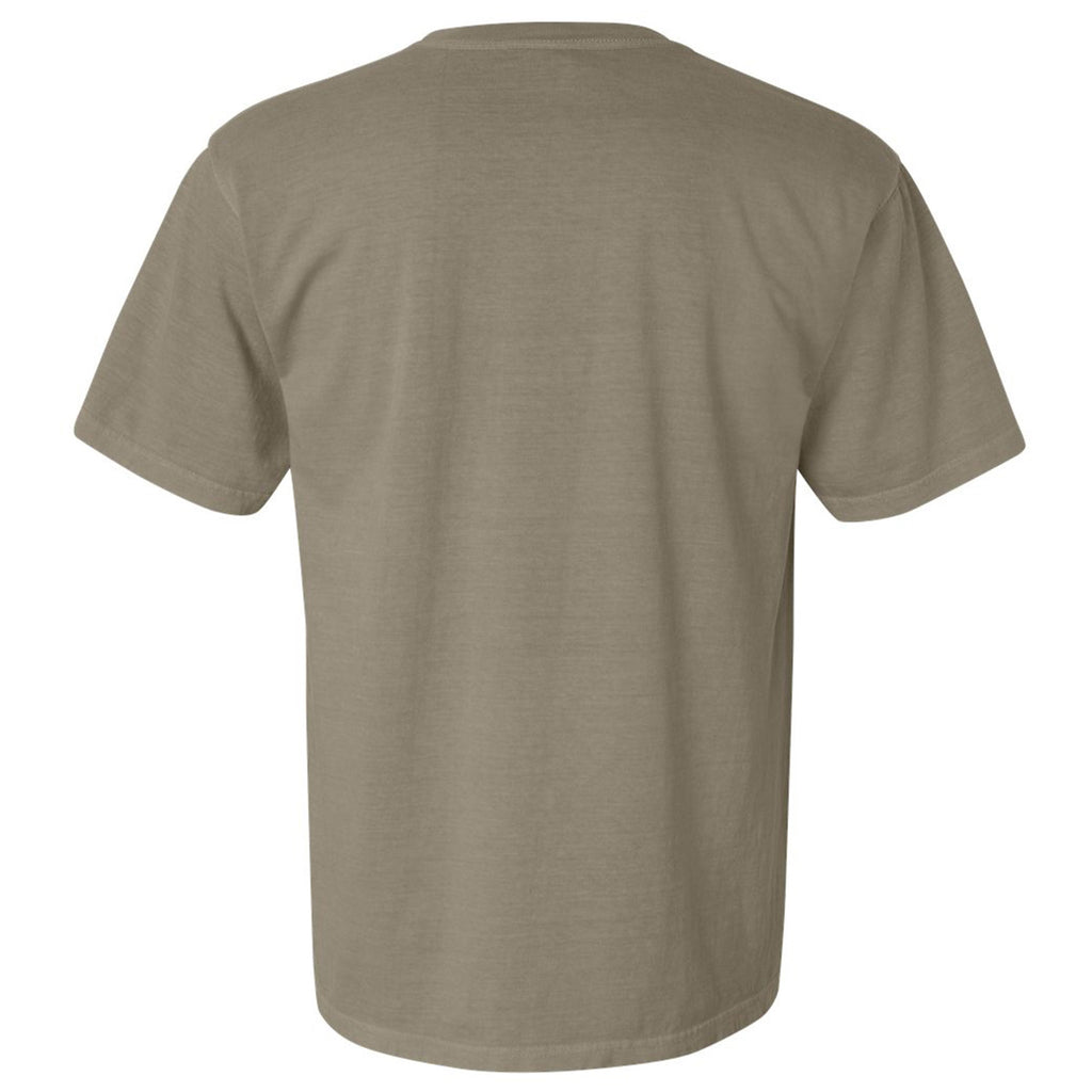 Comfort Colors Unisex Khaki Garment-Dyed Heavyweight T-Shirt