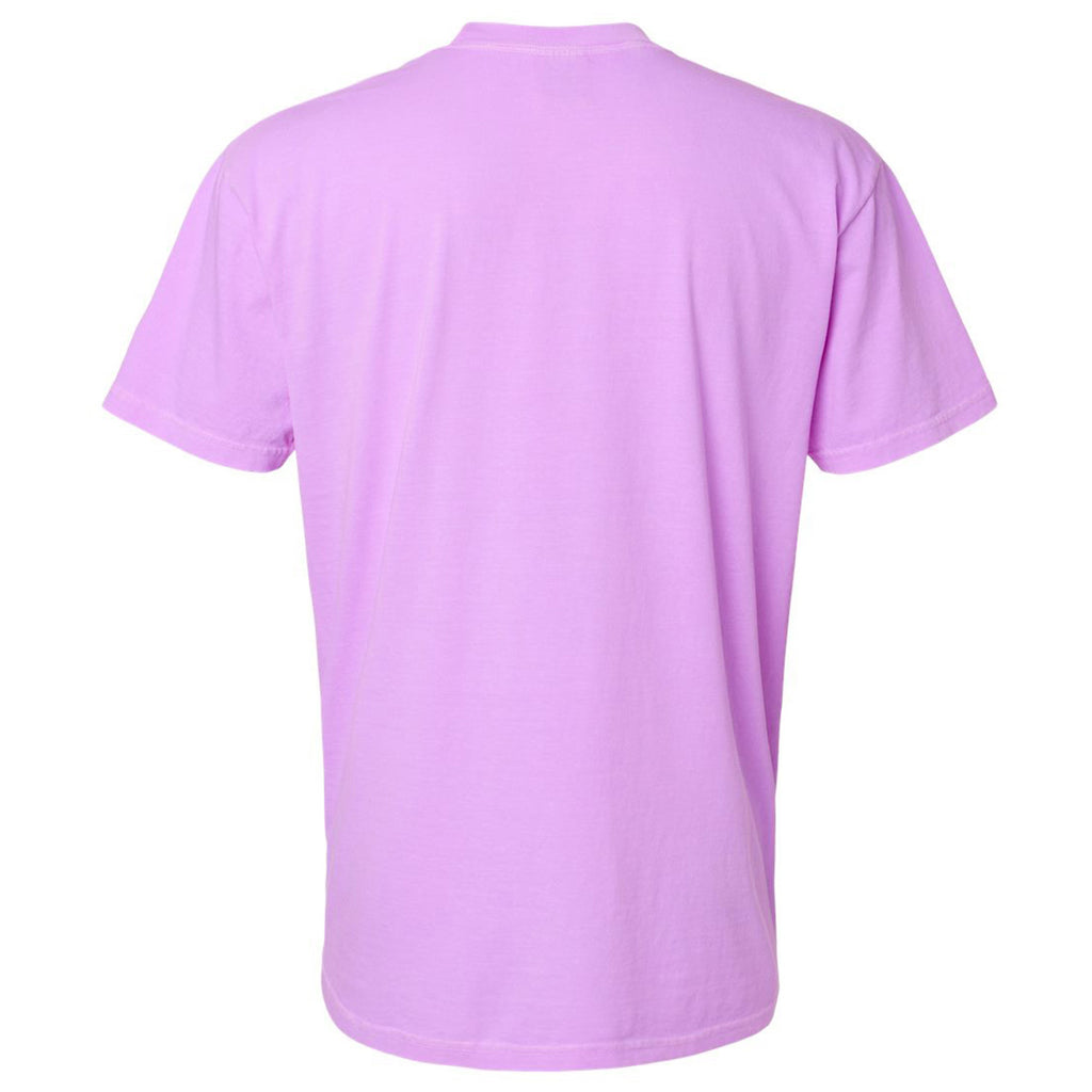 Comfort Colors Unisex Neon Violet Garment-Dyed Heavyweight T-Shirt