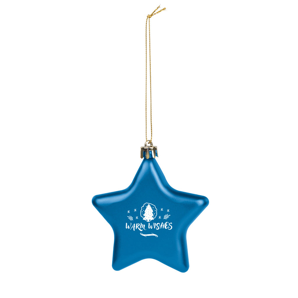 Hit Blue Star Ornament