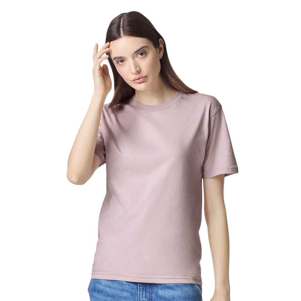 American Apparel Unisex Blush Fine Jersey Short-Sleeve T-Shirt