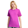 American Apparel Unisex Super Pink Fine Jersey Short-Sleeve T-Shirt