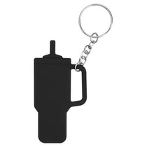 Hit Black Intrepid Tumbler Shaped Silicone Key Ring